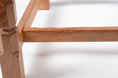 Lot 29 - Robert 'Mouseman' Thompson of Kilburn: an oak carver chair