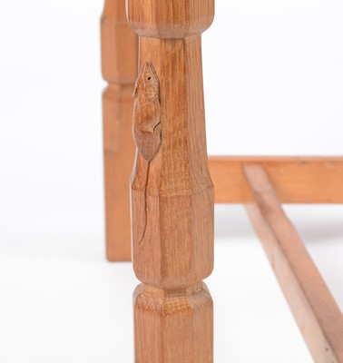 Lot 29 - Robert 'Mouseman' Thompson of Kilburn: an oak carver chair