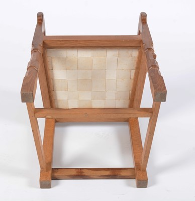 Lot 29 - Robert 'Mouseman' Thompson of Kilburn: an oak carver chair