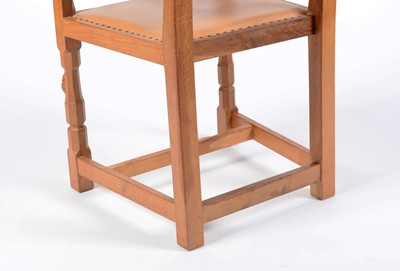 Lot 29 - Robert 'Mouseman' Thompson of Kilburn: an oak carver chair