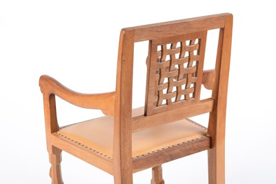 Lot 29 - Robert 'Mouseman' Thompson of Kilburn: an oak carver chair
