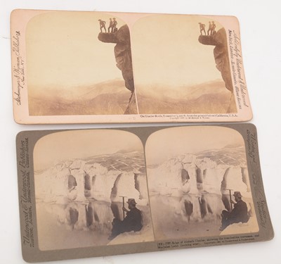 Lot 71 - An early 20th Century French Stereoscope Viewer with another and slides.