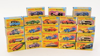 Lot 411 - Matchbox Superfast diecast model vehicles