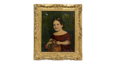 Lot 1062 - 19th Century British School - Portrait of Mary at the Age of Three | oil