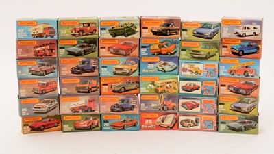 Lot 412 - Matchbox 75 Series diecast model vehicles