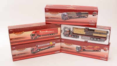 Lot 349 - Corgi Hauliers of Renown 1:50 scale diecast commercial trucks