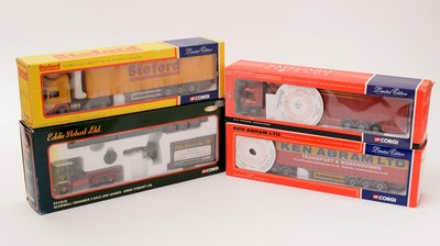 Lot 357 - Four Corgi Limited Edition 1:50 scale commercial trucks