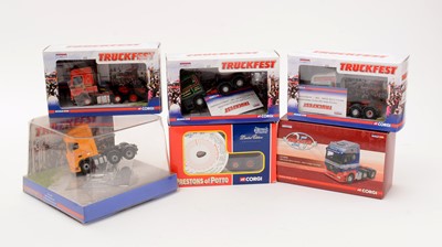 Lot 370 - Corgi Truck Set Limited Edition diecast model vehicles
