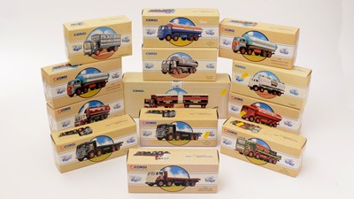 Lot 381 - Corgi Classics Road Transport diecast commercial vehicles