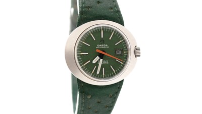 Lot 617 - Omega Dynamic: a steel-cased automatic wristwatch