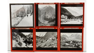 Lot 40 - A collection of early 20th Century Magic Lantern Slides
