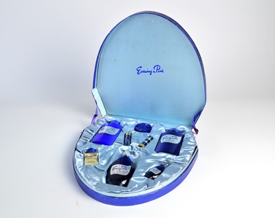 Lot 287 - A 1940s "An Evening in Paris" fragrance gift set by Bourjois