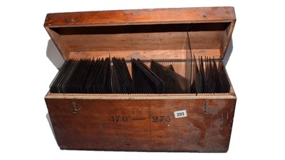 Lot 65 - A collection of early 20th Century glass plate negative slides of a mountaineering expedition