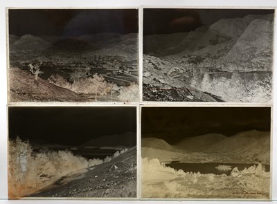 Lot 66 - A collection of early 20th Century brass plate negative slides