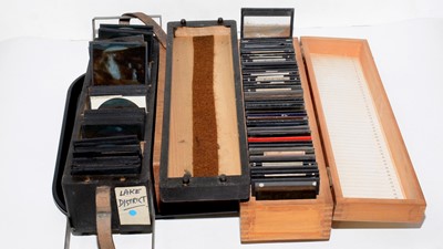 Lot 61 - A collection of early 20th Century Magic Lantern slides, mostly of views of the Lake District