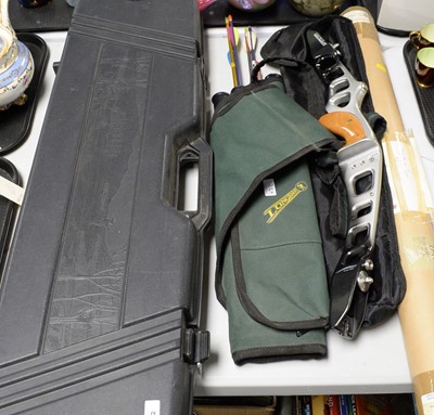 Lot 432 - Archery equipment.