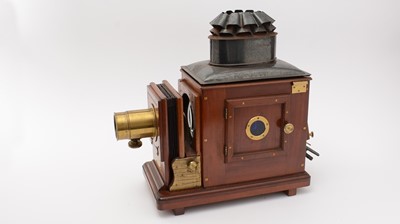Lot 1A - A Victorian magic lantern 'The British', by J.T. Chapman