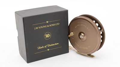 Lot 178 - J W Young & Son 'The Purist' II" 2041 CL centrepin fishing reel