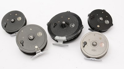 Lot 175A - J.W. Young & Sons Ltd fly reels