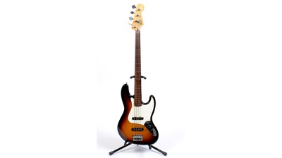 Lot 104 - Fender Mexico Fretless Bass