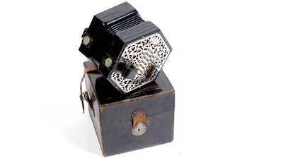 Lot 36 - Lachenal 48 button English System Concertina