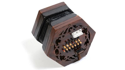 Lot 37 - English system Concertina