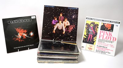 Lot 243 - 28 Pink Floyd and associated LPs