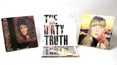 Lot 365 - 10 female led rock LPs