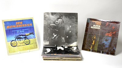 Lot 255 - 20 mixed rock LPs