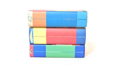 Lot 712 - Three Harry Potter first editions