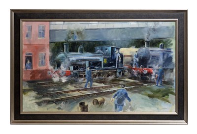 Lot 784 - Tom Dack - Starting the Day | acrylic