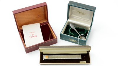 Lot 173 - Rolex and Tudor watch boxes and other items.