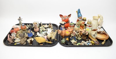 Lot 244 - An assorted selection of decorative ceramic figures