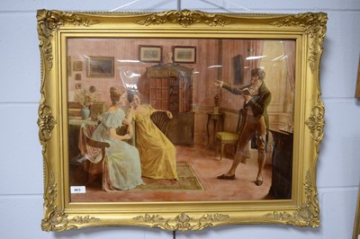 Lot 463 - A 19th Century crystoleum after Emil Brack