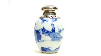 Lot 759 - Chinese jar with Dutch silver mounts