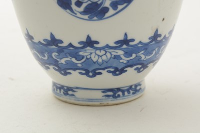 Lot 760 - Chines blue and white jar and cover
