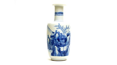 Lot 761 - Chinese rouleau vase
