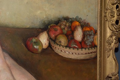 Lot 1036 - Paul-Émile Becat - Recumbent Nude in the Artist's Studio | oil