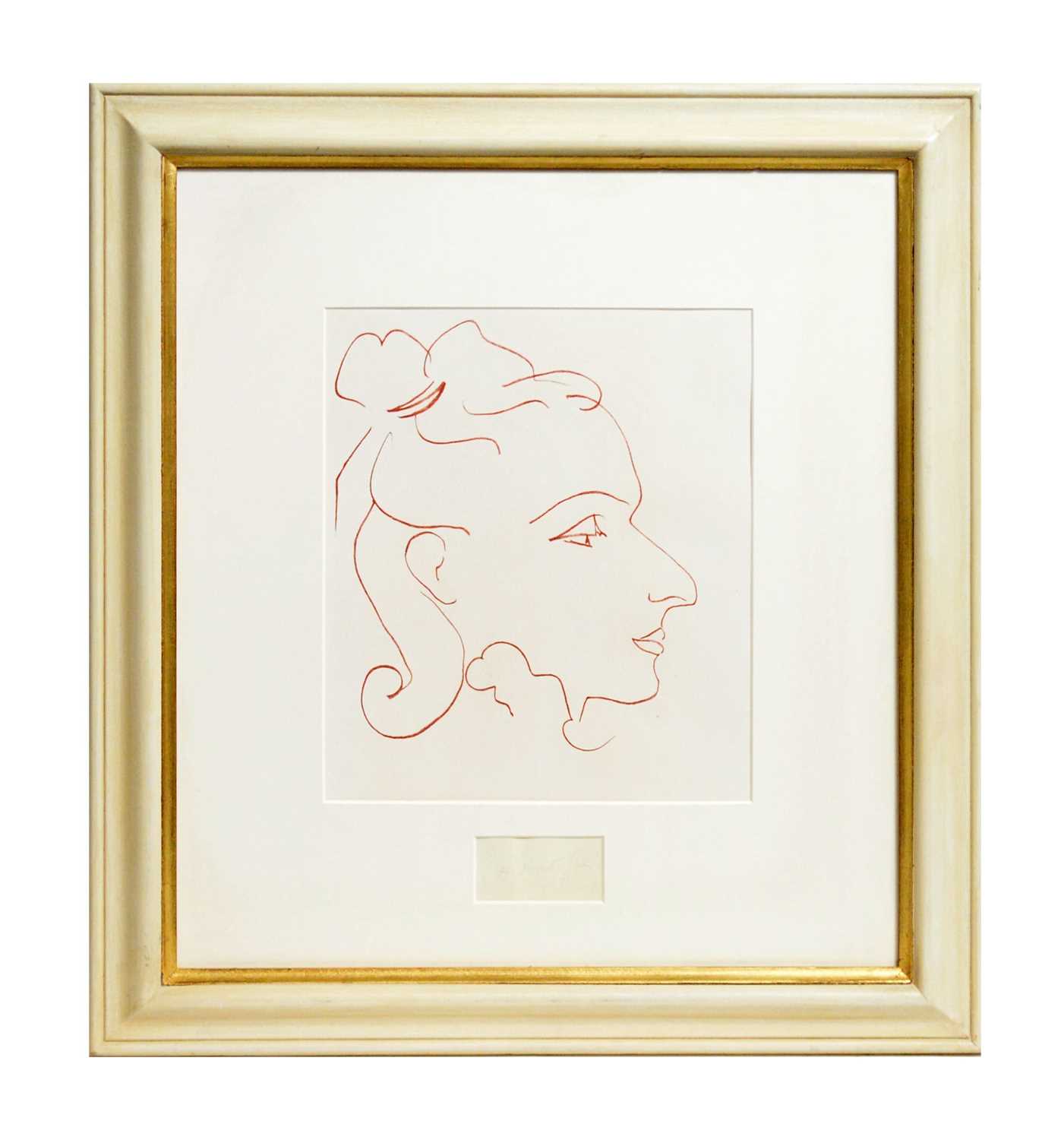 Lot 169 - Henri Matisse - Girl with Hair Tied Up | pencil signature and lithograph