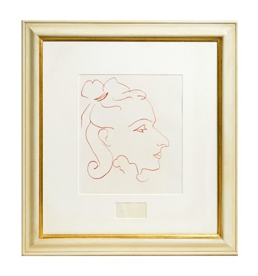Lot 169 - Henri Matisse - Girl with Hair Tied Up | pencil signature and lithograph