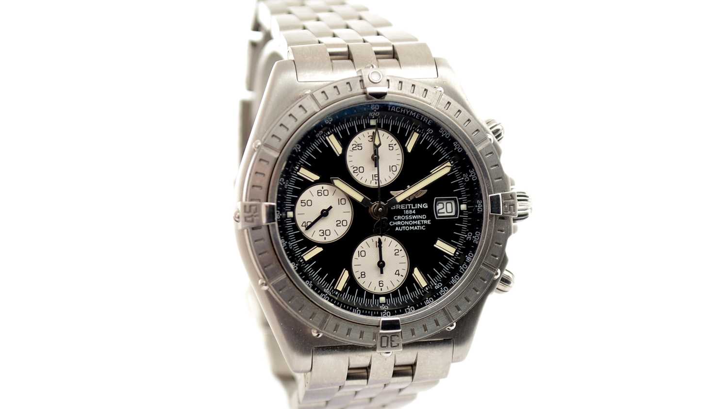 Lot 625 - Breitling Crosswind: a steel-cased automatic chronometer wristwatch