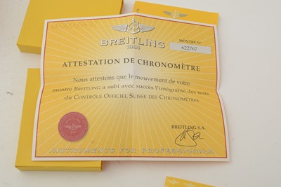 Lot 625 - Breitling Crosswind: a steel-cased automatic chronometer wristwatch