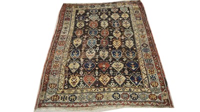 Lot 1206 - An early 20th Century Caucasian rug