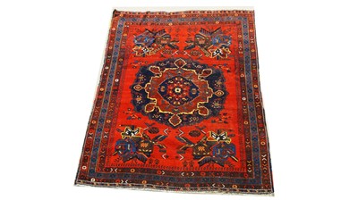 Lot 1224 - An early 20th Century Afshar rug