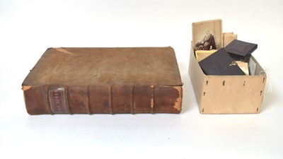 Lot 654 - The Faber Family Bible, photographs and ephermera