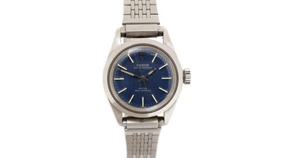 Lot 608 - Tudor Oyster Princess: a steel-cased ladies automatic wristwatch