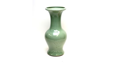 Lot 735 - Celadon Vase