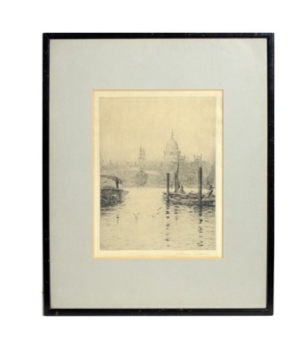 Lot 1020 - Rowland Langmaid RA - St. Pauls | etching