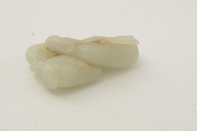 Lot 785 - Jade pebble carving