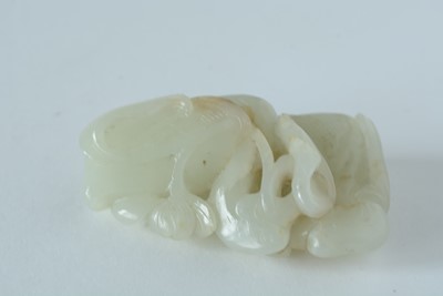Lot 785 - Jade pebble carving